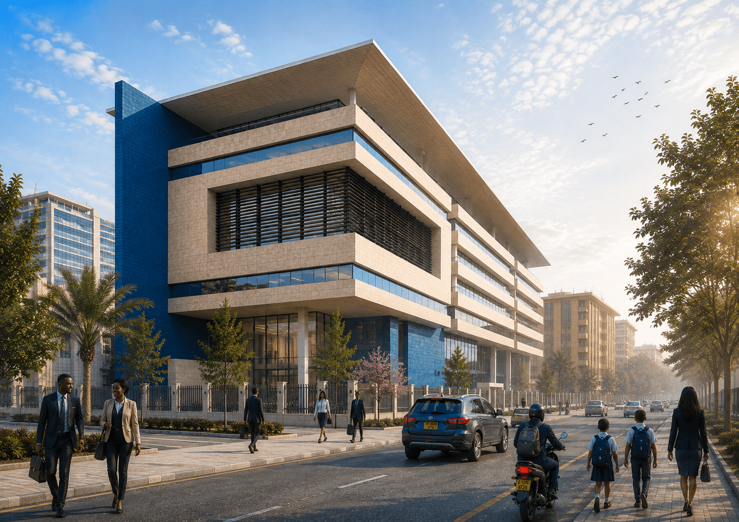 Ministry of Foreign Affairs office, Dar es Salaam. MoFA - Petrina 7