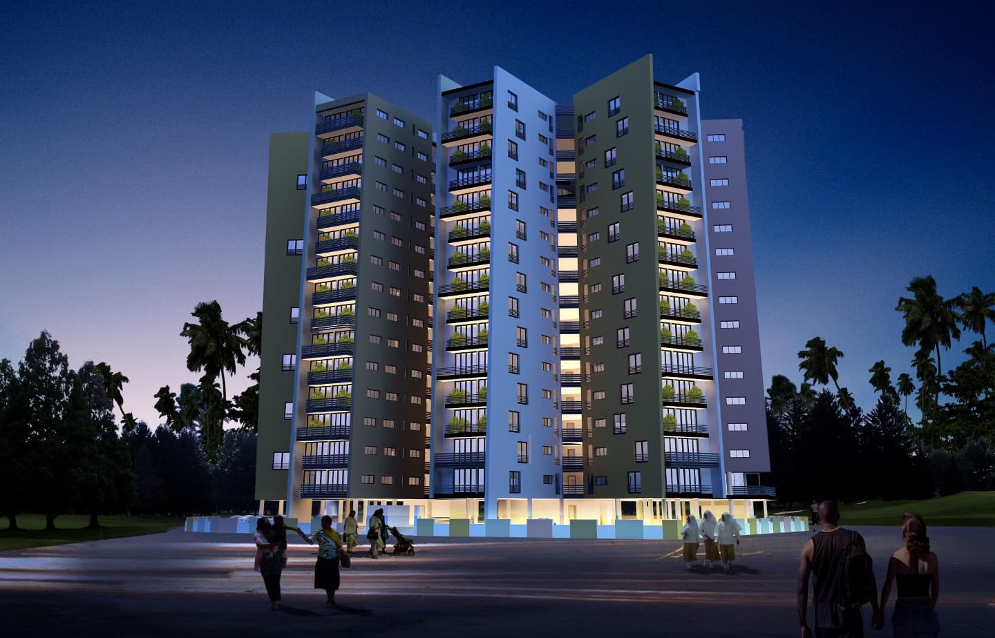 NHC Eco Residence, Dar es Salaam. NHC Eco Residence 3 - Epitome