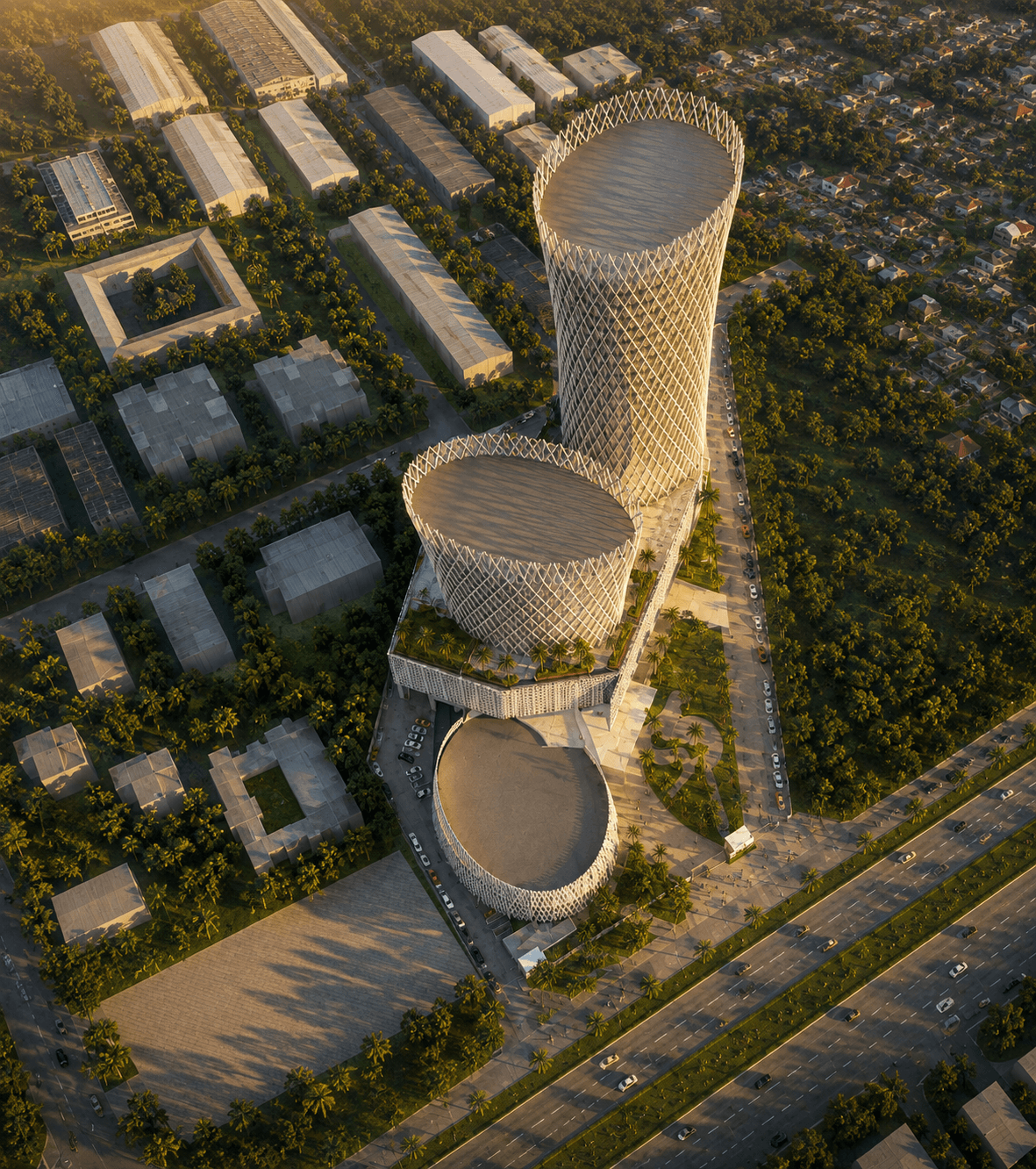 PPF Commercial Property / Head Office, Dar es Salaam. PPF Competition - Epitome - Petrina 3