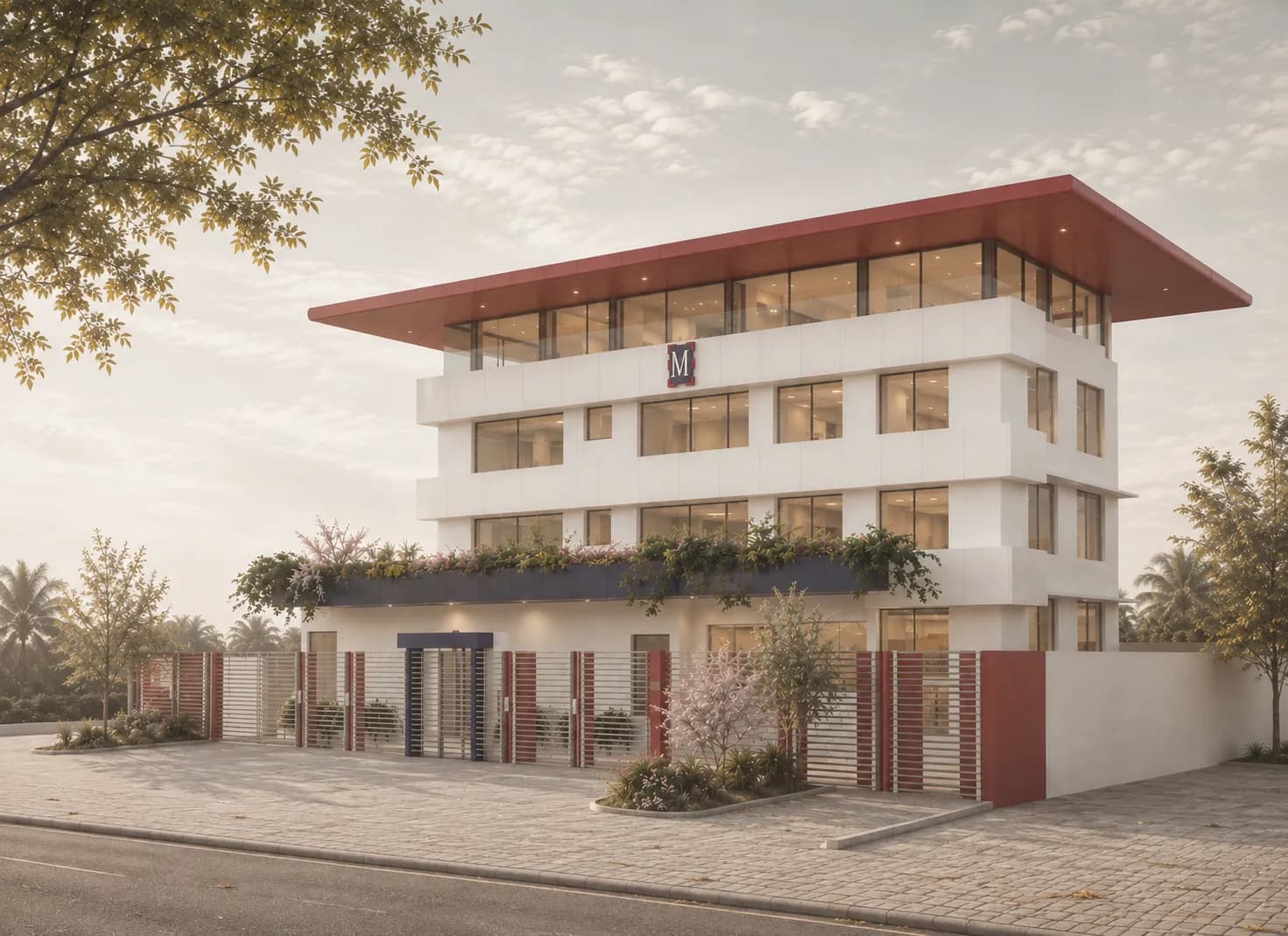 Bank M Headquarters, Dar es Salaam. Bank M - Petrina 3